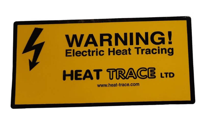 CL warning plate
